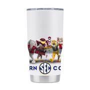 SEC Gametime Sidekicks 20 Oz Mascot Tumbler